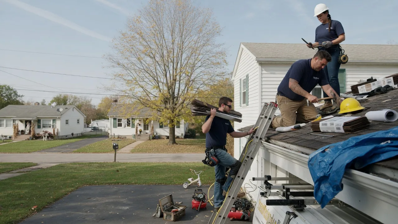 Local Roofing Contractors in Taylor Ridge, IL near me